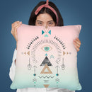 Tribal Throw Pillow By Andrea Haase