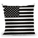 Usa Flag Big Throw Pillow By Andrea Haase