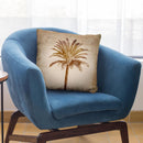 Vintage Palm I Throw Pillow By Andrea Haase
