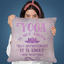 Yoga Throw Pillow By Andrea Haase