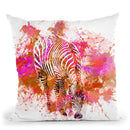 Zebra I Throw Pillow By Andrea Haase