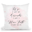 Let Go Throw Pillow By Alison Gordon