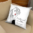 New Clothes Throw Pillow By Alison Gordon