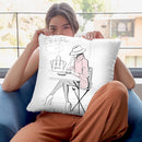 Cafedefleur Throw Pillow By Alison Gordon