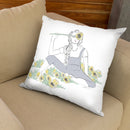 Sunflowers Throw Pillow By Alison Gordon