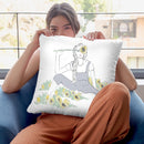 Sunflowers Throw Pillow By Alison Gordon