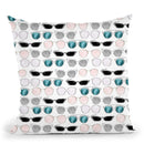 Sunglass Party Throw Pillow By Alison Gordon