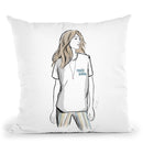 Tres Cool Throw Pillow By Alison Gordon