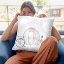 Cinderella Throw Pillow By Alison Gordon