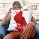 Dancesplatter Throw Pillow By Alison Gordon