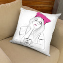 I Am Strong Throw Pillow By Alison Gordon