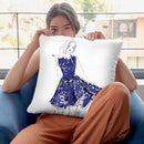 Katie Throw Pillow By Alison Gordon