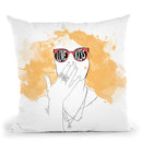 Love Kiss Throw Pillow By Alison Gordon