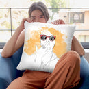 Love Kiss Throw Pillow By Alison Gordon