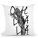 Ohlala Throw Pillow By Alison Gordon