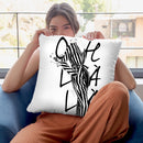 Ohlala Throw Pillow By Alison Gordon