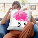 Pretty In Pink Throw Pillow By Alison Gordon
