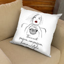 Thrive With Passion Throw Pillow By Alison Gordon