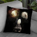 Cave Skull Pill Throw Pillow By Ali Gulec