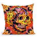 Skull 5 Throw Pillow By Ali Gulec
