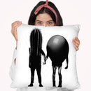 Couple Sticker Throw Pillow By Ali Gulec