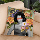 Liz Taylor Throw Pillow By Elo Marc - All About Vibe
