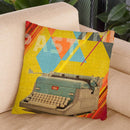Text From The Past Throw Pillow By Elo Marc - All About Vibe