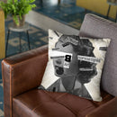 Words Of Mass Destruction Throw Pillow By Elo Marc - All About Vibe