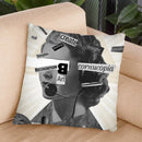 Words Of Mass Destruction Throw Pillow By Elo Marc - All About Vibe