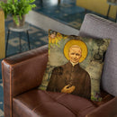 The Holy Father Throw Pillow By Elo Marc - All About Vibe
