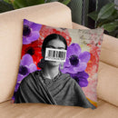 Frida Throw Pillow By Elo Marc - All About Vibe
