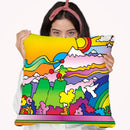 Sun 6 Throw Pillow By Howie Green - All About Vibe