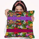Kvilleflowers 1 Throw Pillow By Howie Green - All About Vibe