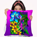 Kvilleflowers 8 Throw Pillow By Howie Green - All About Vibe