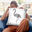 Flamingo Throw Pillow By Bob Weer - All About Vibe