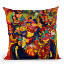 Flowers 5 Throw Pillow By Howie Green - All About Vibe