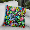 Flowers 214 Throw Pillow By Howie Green - All About Vibe