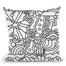 Mambo 216A Throw Pillow By Howie Green - All About Vibe