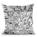 Mambo 216C Throw Pillow By Howie Green - All About Vibe