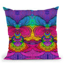 Swirls 316 A Throw Pillow By Howie Green - All About Vibe