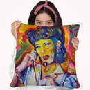Lily Tomlin Throw Pillow By Howie Green - All About Vibe