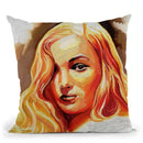 Veronica Lake Throw Pillow By Howie Green - All About Vibe