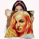 Veronica Lake Throw Pillow By Howie Green - All About Vibe