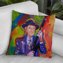 William Burroughs Throw Pillow By Howie Green - All About Vibe