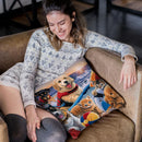 Beach Buddies Throw Pillow By Jenny Newland - All About Vibe
