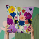 Blooms Have Burst Throw Pillow By Carrie Schmitt - All About Vibe