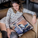 Lighthouse Throw Pillow By Jenny Newland - All About Vibe