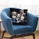 Puppies To The Rescue Throw Pillow By Jenny Newland - All About Vibe