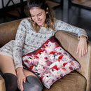 Christmas Piggies Throw Pillow By Jenny Newland - All About Vibe