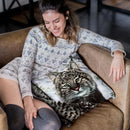 Alluring Eyes Throw Pillow By Jenny Newland - All About Vibe